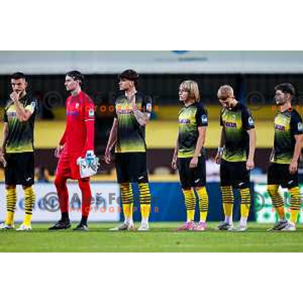 Samo Pridgar during Prva liga Telemach 2025/2026 football match between Kalcer Radomlje and Primorje in Domzale, Slovenia on August 15, 2025