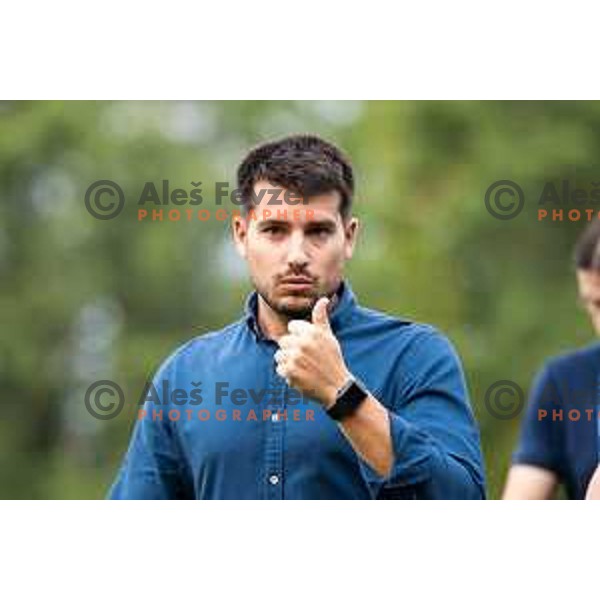 in action during Prva liga Telemach 2025/26 football match between NS Mura and NK Domzale in Fazanerija, Murska Sobota, Slovenia on August 16, 2025. Photo: Jure Banfi