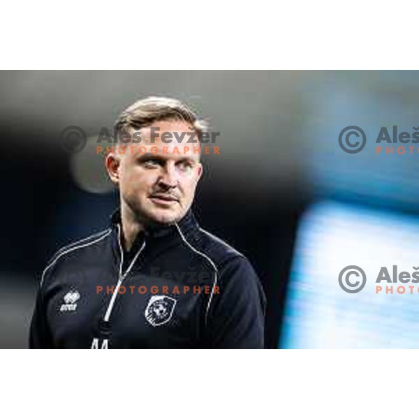 Ales Arnol, head coach of NK Bravo Big Bang during Prva liga Telemach 2025/26 football match between NK Maribor and NK Bravo Big Bang in Ljudski vrt, Maribor, Slovenia on August 16, 2025. Photo: Jure Banfi