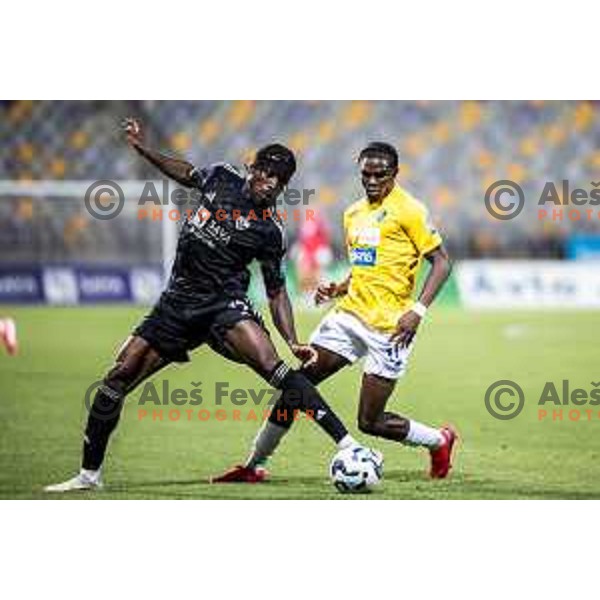 in action during Prva liga Telemach 2025/26 football match between NK Maribor and NK Bravo Big Bang in Ljudski vrt, Maribor, Slovenia on August 16, 2025. Photo: Jure Banfi