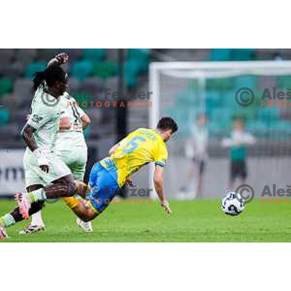  during Prva liga Telemach 2025/2026 football match between Olimpija and Koper in SRC Stozice, Ljubljana, Slovenia on August 17, 2025