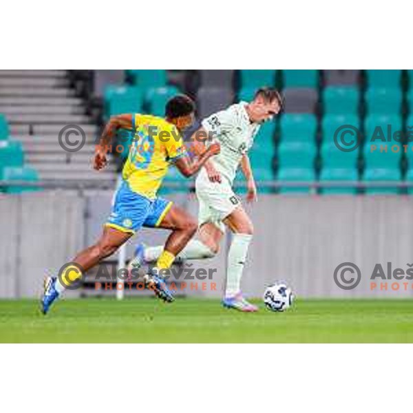  during Prva liga Telemach 2025/2026 football match between Olimpija and Koper in SRC Stozice, Ljubljana, Slovenia on August 17, 2025
