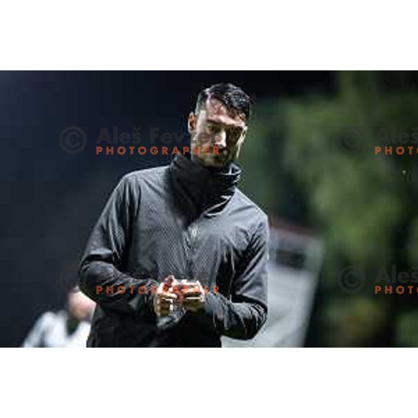 Albert Riera, head coach of NK Celje during Prva liga Telemach 2025/26 football match between NK Aluminij and NK Celje in Kidricevo, Slovenia on August 17, 2025. Photo: Jure Banfi
