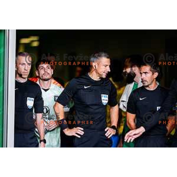 during Prva liga Telemach 2025/2026 football match between Olimpija and Koper in SRC Stozice, Ljubljana, Slovenia on August 17, 2025