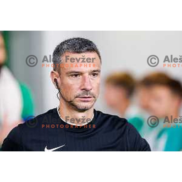 during Prva liga Telemach 2025/2026 football match between Olimpija and Koper in SRC Stozice, Ljubljana, Slovenia on August 17, 2025