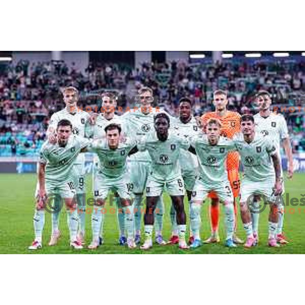 during Prva liga Telemach 2025/2026 football match between Olimpija and Koper in SRC Stozice, Ljubljana, Slovenia on August 17, 2025