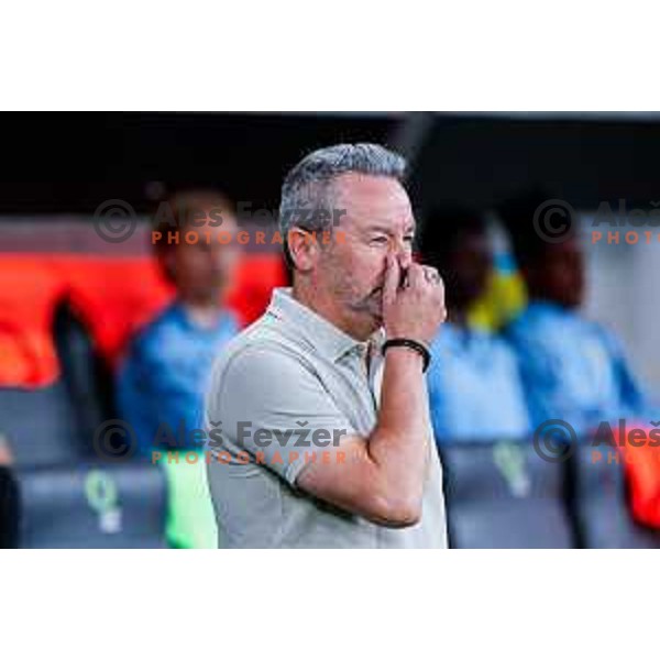 Slavisa Stojanovic, head coach of Koper during Prva liga Telemach 2025/2026 football match between Olimpija and Koper in SRC Stozice, Ljubljana, Slovenia on August 17, 2025