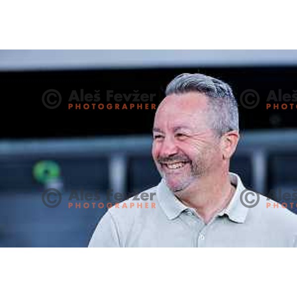 Slavisa Stojanovic, head coach of Koper during Prva liga Telemach 2025/2026 football match between Olimpija and Koper in SRC Stozice, Ljubljana, Slovenia on August 17, 2025