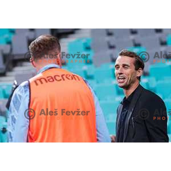 Mustafa Nukic during Prva liga Telemach 2025/2026 football match between Olimpija and Koper in SRC Stozice, Ljubljana, Slovenia on August 17, 2025