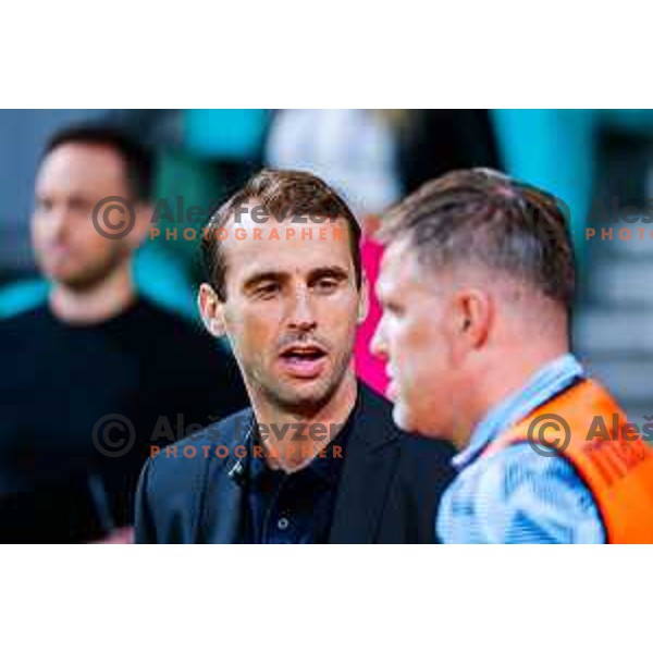 Mustafa Nukic during Prva liga Telemach 2025/2026 football match between Olimpija and Koper in SRC Stozice, Ljubljana, Slovenia on August 17, 2025