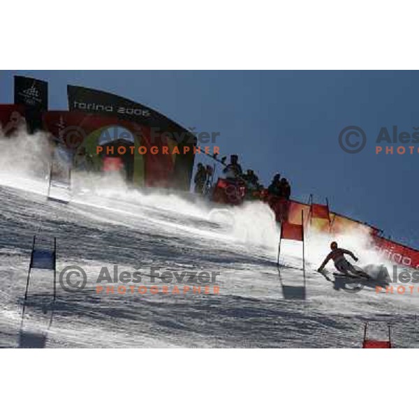  at 2006 Torino Winter Olympic games men\'s Giant Slalom in Sestriere on February 20, 2006