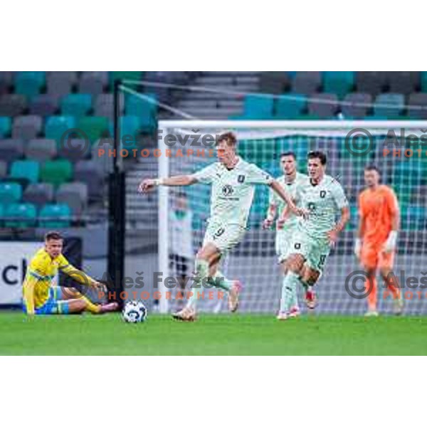 during Prva liga Telemach 2025/2026 football match between Olimpija and Koper in SRC Stozice, Ljubljana, Slovenia on August 17, 2025