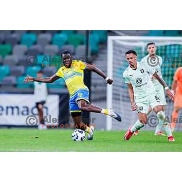 during Prva liga Telemach 2025/2026 football match between Olimpija and Koper in SRC Stozice, Ljubljana, Slovenia on August 17, 2025