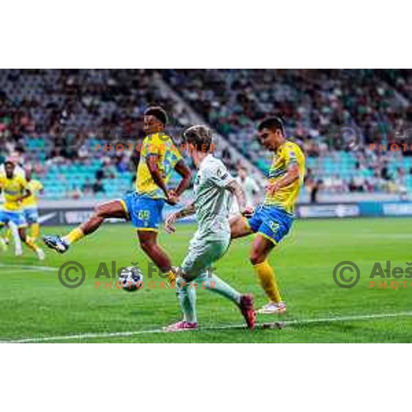 during Prva liga Telemach 2025/2026 football match between Olimpija and Koper in SRC Stozice, Ljubljana, Slovenia on August 17, 2025