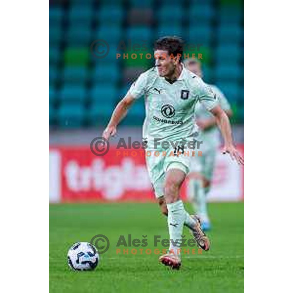 during Prva liga Telemach 2025/2026 football match between Olimpija and Koper in SRC Stozice, Ljubljana, Slovenia on August 17, 2025