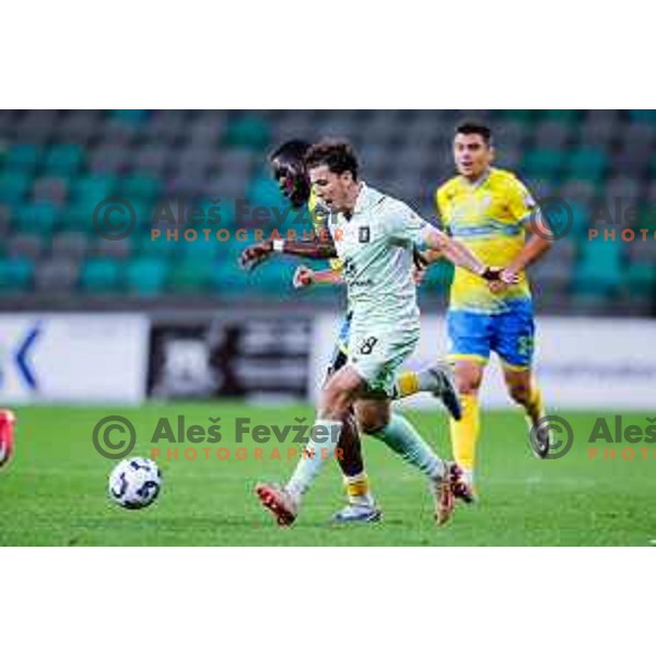 during Prva liga Telemach 2025/2026 football match between Olimpija and Koper in SRC Stozice, Ljubljana, Slovenia on August 17, 2025