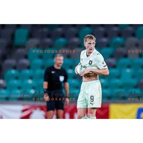 during Prva liga Telemach 2025/2026 football match between Olimpija and Koper in SRC Stozice, Ljubljana, Slovenia on August 17, 2025