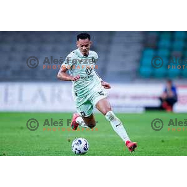 during Prva liga Telemach 2025/2026 football match between Olimpija and Koper in SRC Stozice, Ljubljana, Slovenia on August 17, 2025