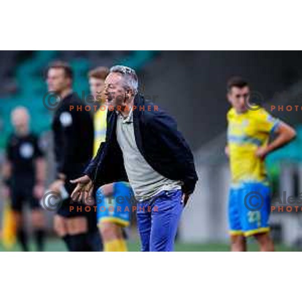 Slavisa Stojanovic, head coach of Koper during Prva liga Telemach 2025/2026 football match between Olimpija and Koper in SRC Stozice, Ljubljana, Slovenia on August 17, 2025