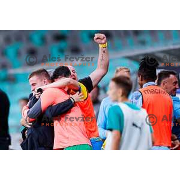 Slavisa Stojanovic, head coach of Koper during Prva liga Telemach 2025/2026 football match between Olimpija and Koper in SRC Stozice, Ljubljana, Slovenia on August 17, 2025