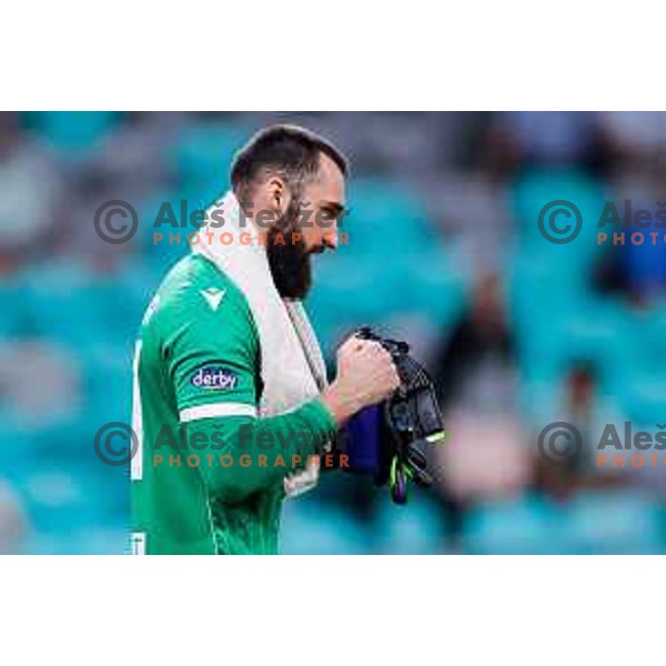 during Prva liga Telemach 2025/2026 football match between Olimpija and Koper in SRC Stozice, Ljubljana, Slovenia on August 17, 2025