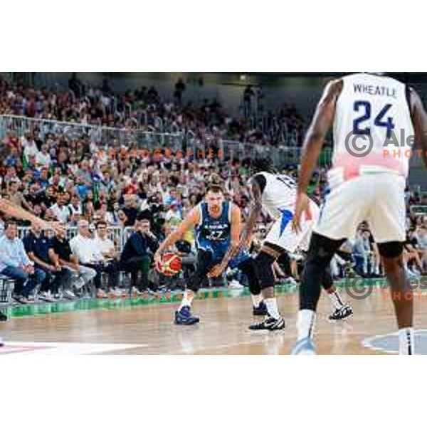 during EuroBasket 2025 preparation game between Slovenia and Great Britain in SRC Stozice, Ljubljana, Slovenia on August 19, 2025