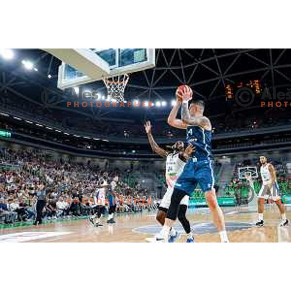 Alen Omic during EuroBasket 2025 preparation game between Slovenia and Great Britain in SRC Stozice, Ljubljana, Slovenia on August 19, 2025