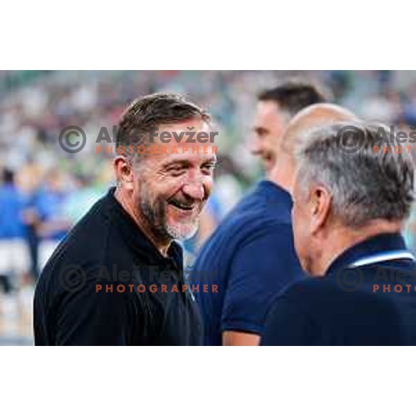 during EuroBasket 2025 preparation game between Slovenia and Great Britain in SRC Stozice, Ljubljana, Slovenia on August 19, 2025