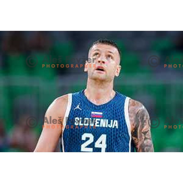 Alen Omic during EuroBasket 2025 preparation game between Slovenia and Great Britain in SRC Stozice, Ljubljana, Slovenia on August 19, 2025