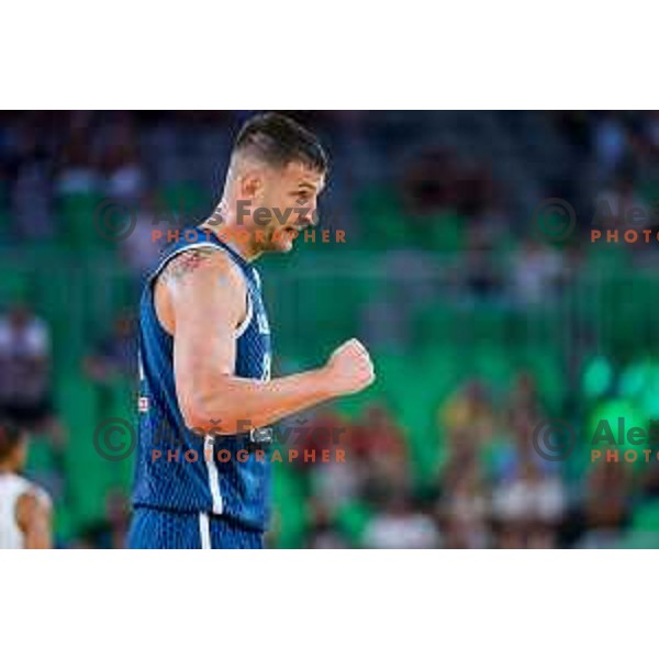 Alen Omic during EuroBasket 2025 preparation game between Slovenia and Great Britain in SRC Stozice, Ljubljana, Slovenia on August 19, 2025