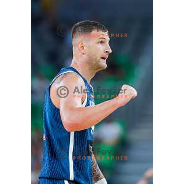 Alen Omic during EuroBasket 2025 preparation game between Slovenia and Great Britain in SRC Stozice, Ljubljana, Slovenia on August 19, 2025