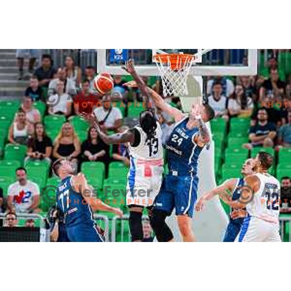 Alen Omic during EuroBasket 2025 preparation game between Slovenia and Great Britain in SRC Stozice, Ljubljana, Slovenia on August 19, 2025