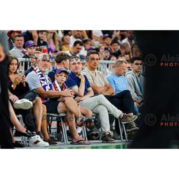 during EuroBasket 2025 preparation game between Slovenia and Great Britain in SRC Stozice, Ljubljana, Slovenia on August 19, 2025
