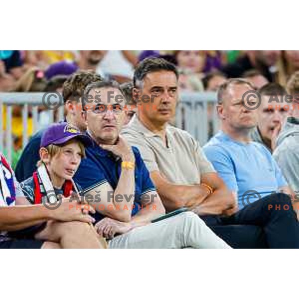 during EuroBasket 2025 preparation game between Slovenia and Great Britain in SRC Stozice, Ljubljana, Slovenia on August 19, 2025