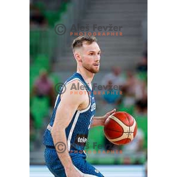 during EuroBasket 2025 preparation game between Slovenia and Great Britain in SRC Stozice, Ljubljana, Slovenia on August 19, 2025
