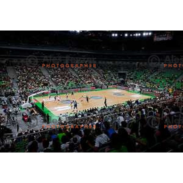 during EuroBasket 2025 preparation game between Slovenia and Great Britain in SRC Stozice, Ljubljana, Slovenia on August 19, 2025