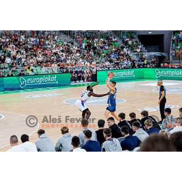 during EuroBasket 2025 preparation game between Slovenia and Great Britain in SRC Stozice, Ljubljana, Slovenia on August 19, 2025