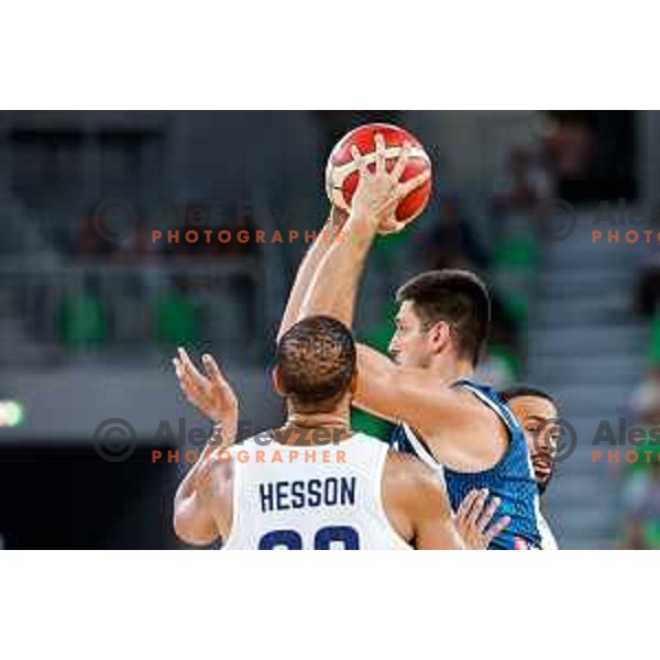 during EuroBasket 2025 preparation game between Slovenia and Great Britain in SRC Stozice, Ljubljana, Slovenia on August 19, 2025