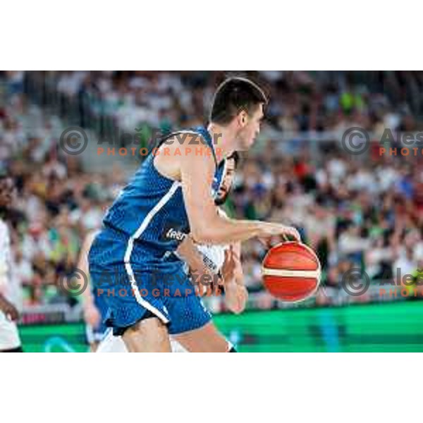 during EuroBasket 2025 preparation game between Slovenia and Great Britain in SRC Stozice, Ljubljana, Slovenia on August 19, 2025