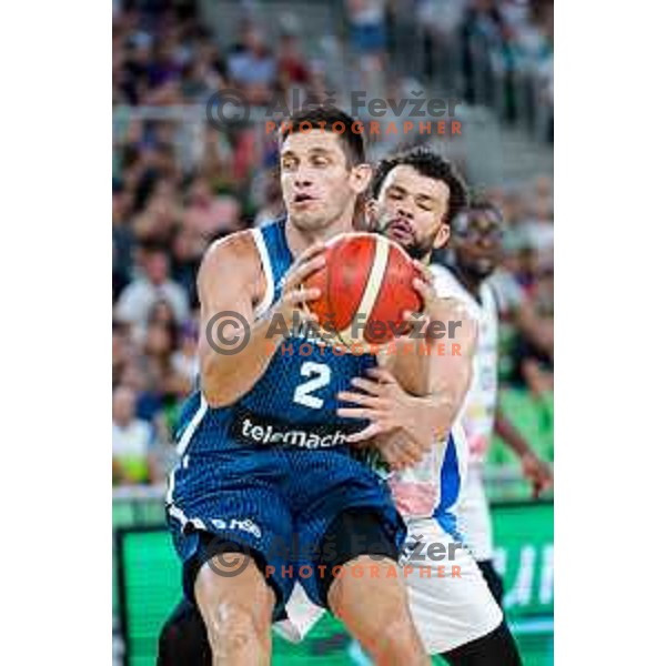 during EuroBasket 2025 preparation game between Slovenia and Great Britain in SRC Stozice, Ljubljana, Slovenia on August 19, 2025