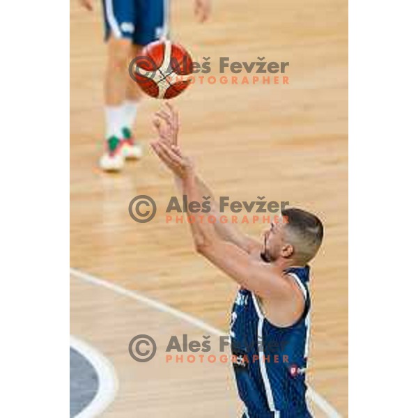 during EuroBasket 2025 preparation game between Slovenia and Great Britain in SRC Stozice, Ljubljana, Slovenia on August 19, 2025