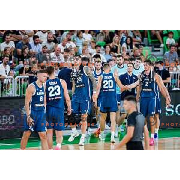 during EuroBasket 2025 preparation game between Slovenia and Great Britain in SRC Stozice, Ljubljana, Slovenia on August 19, 2025