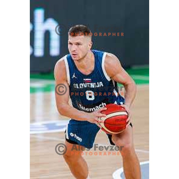 during EuroBasket 2025 preparation game between Slovenia and Great Britain in SRC Stozice, Ljubljana, Slovenia on August 19, 2025