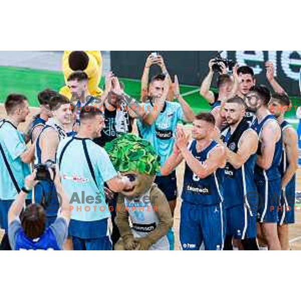 during EuroBasket 2025 preparation game between Slovenia and Great Britain in SRC Stozice, Ljubljana, Slovenia on August 19, 2025
