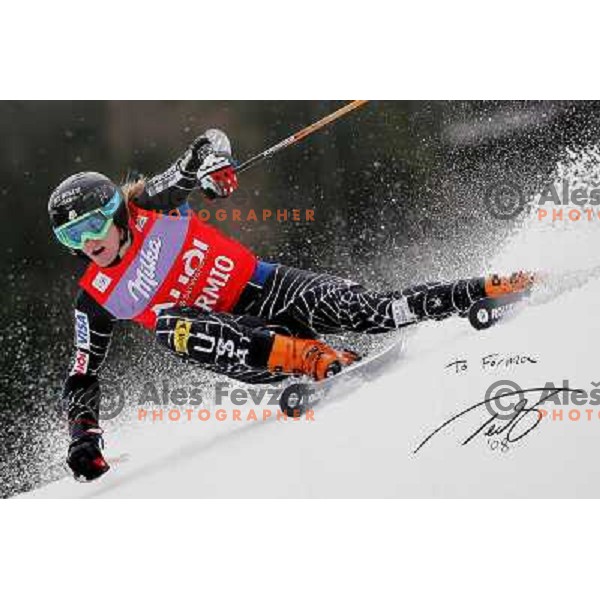 Alpine skiier Ted Ligety from USA visited Slovenia and sports shop Forma F+ where he meets owner and his old friend Jure Kosir, Ljubljana 29.10.2008 