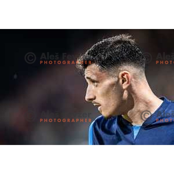 in action during UEFA Conference League 2025/26 play-off football match between NK Celje (SLO) and FC Banik Ostrava (CZE) in Stadion z’dezele, Celje, Slovenia on August 21, 2025. Photo: Jure Banfi