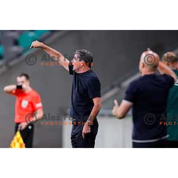 Erwin van de Looi during UEFA Conference League 2025/2026 play-off football match between NK Olimpija Ljubljana and Noah in SRC Stozice, Ljubljana, Slovenia on August 21, 2025