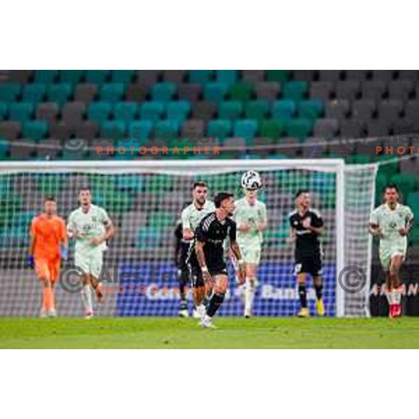 in action during UEFA Conference League 2025/2026 play-off football match between NK Olimpija Ljubljana and Noah in SRC Stozice, Ljubljana, Slovenia on August 21, 2025