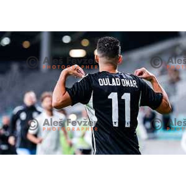 in action during UEFA Conference League 2025/2026 play-off football match between NK Olimpija Ljubljana and Noah in SRC Stozice, Ljubljana, Slovenia on August 21, 2025