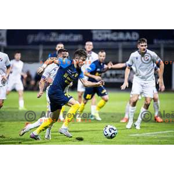 Nikita Iosifov in action during UEFA Conference League 2025/26 play-off football match between NK Celje (SLO) and FC Banik Ostrava (CZE) in Stadion z’dezele, Celje, Slovenia on August 21, 2025. Photo: Jure Banfi